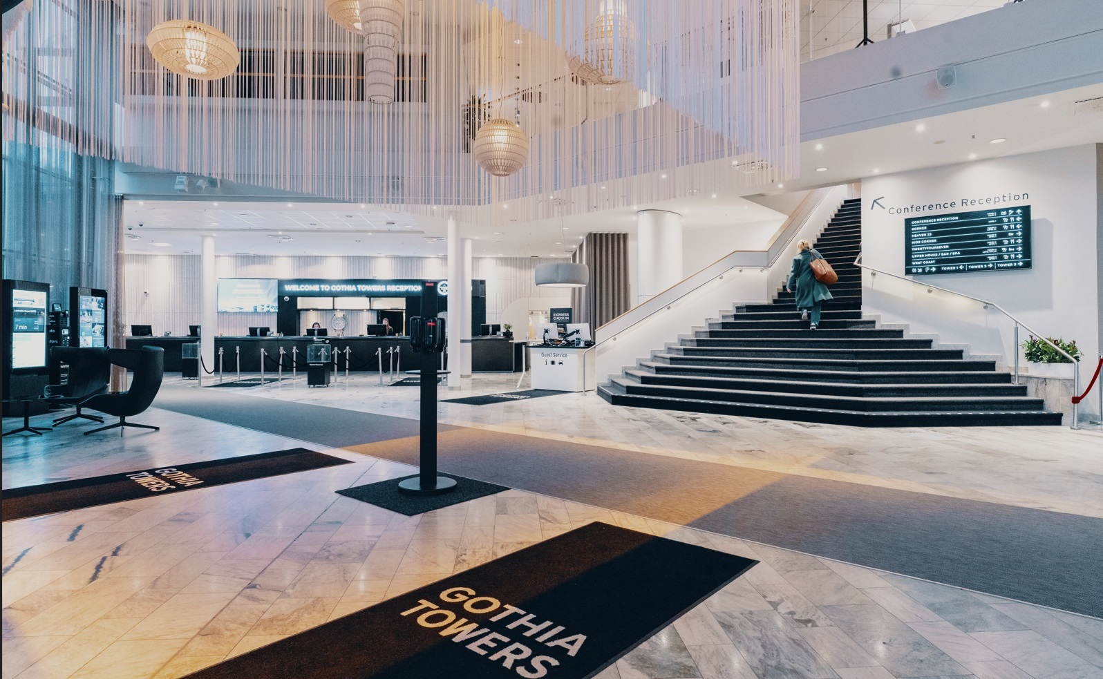 Gothia Towers Lobby Image of the Gothia Towers Lobby
